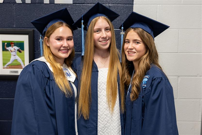 Students celebrate graduating